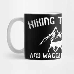 Hiking Trails And Wagging Tails Mug